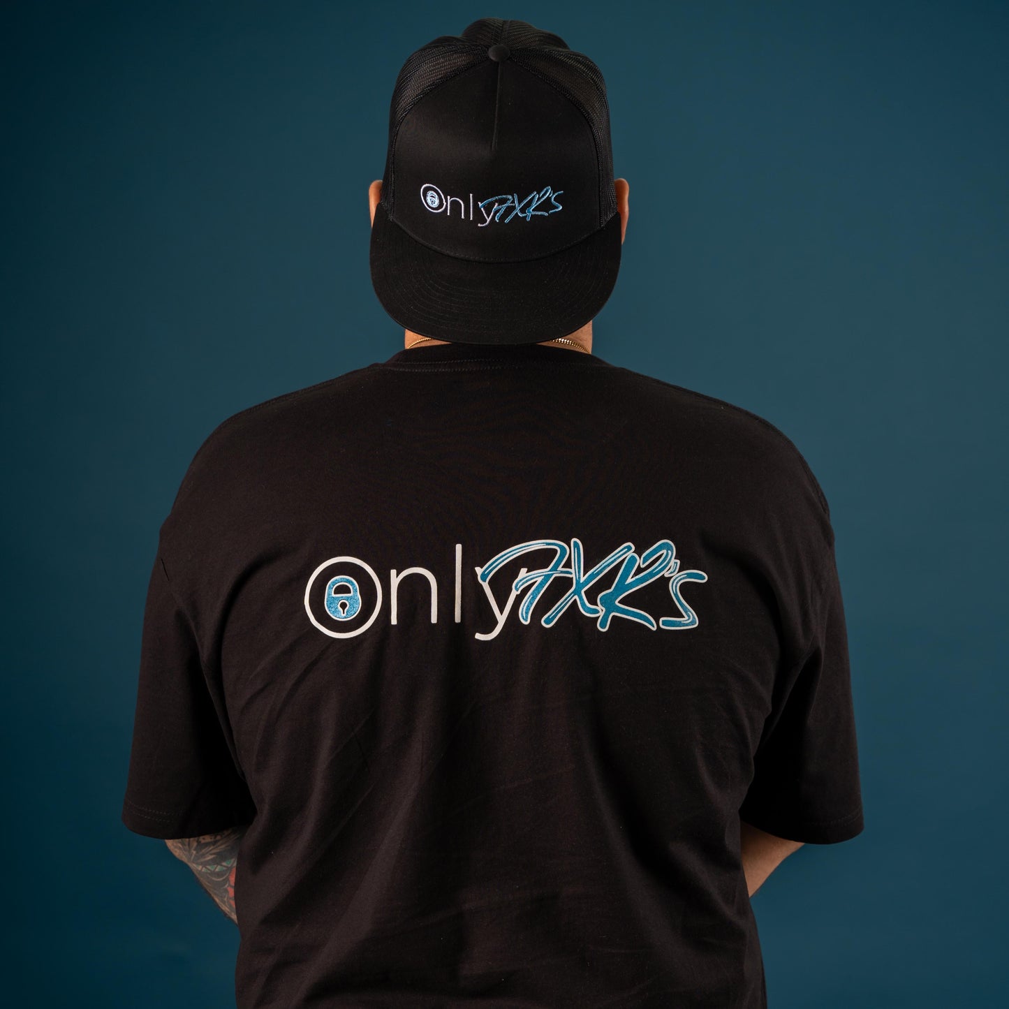 Black shirt OF logo